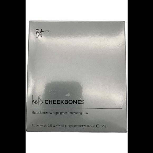 it Cosmetics Hello Cheekbones Matte Bronzer & Highlighter Contouring - Picture 3 of 5